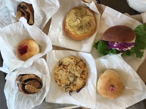 Food at Universal Bakes and Cafe in Tokyo