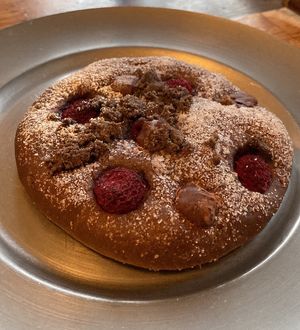 Chocolate framboise bread  at Universal Bakes and Cafe in Tokyo