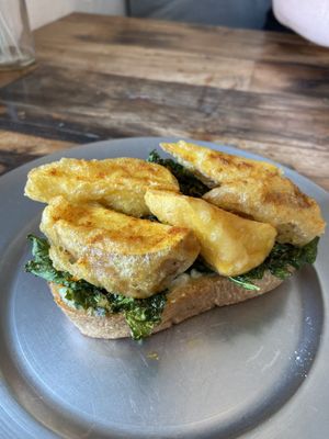 Potato toast   at Universal Bakes and Cafe in Tokyo