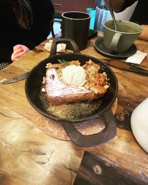 French toast  at Universal Bakes and Cafe in Tokyo