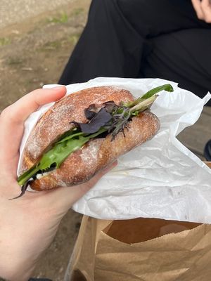 Leafy Sandwich  at Universal Bakes and Cafe in Tokyo