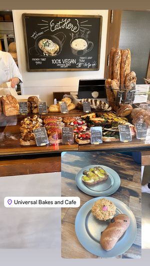 So many great choices!  at Universal Bakes and Cafe in Tokyo
