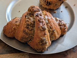 Zaatar croissant at Universal Bakes and Cafe in Tokyo