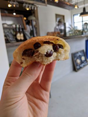 Azuki bean bun (my fave) at Universal Bakes and Cafe in Tokyo