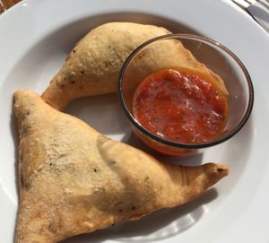 samosa  at Glonojad in Krakow