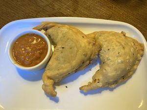 samosa  at Glonojad in Krakow