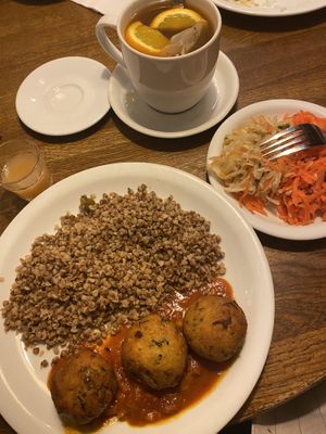 Kofty #Veganuary at Glonojad in Krakow