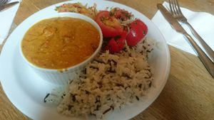 red curry at Glonojad in Krakow