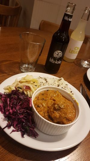 Vegan curry!  at Glonojad in Krakow
