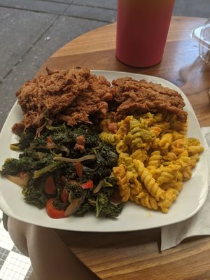 Chicken platter at Nourish Philly in Philadelphia