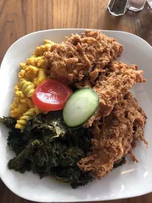 Chicken platter is a must try  at Nourish Philly in Philadelphia