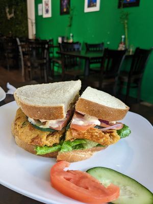 Egg sandwich at Nourish Philly in Philadelphia