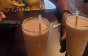 Maca Punch and Chaga Seamoss Latte at Nourish Philly in Philadelphia