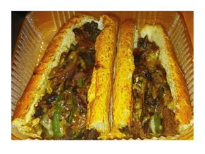 That Philly Jawn (cheese steak) at Nourish Philly in Philadelphia