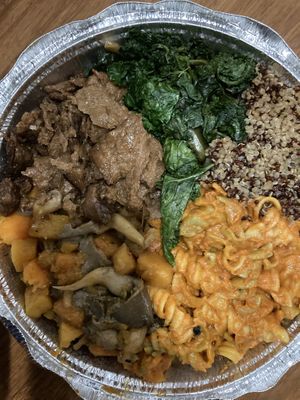 May not look like much in takeout form, but damn it is soo good! 😍  at Nourish Philly in Philadelphia