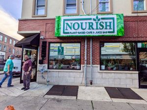 Outside of Nourish Philly at Nourish Philly in Philadelphia
