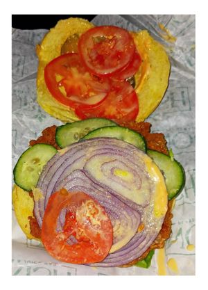 Fried Chik’un Sandwich at Nourish Philly in Philadelphia