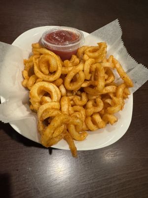 Curly fries!  at Nourish Philly in Philadelphia