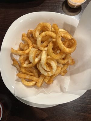 Curly fries   at Nourish Philly in Philadelphia