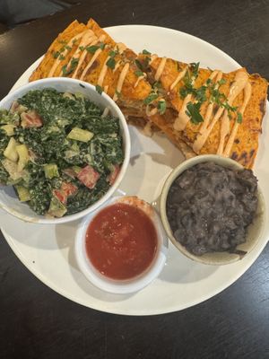 Buffalo quesadilla   at Nourish Philly in Philadelphia