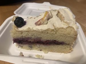 Cake at Veggies N'at in Pittsburgh