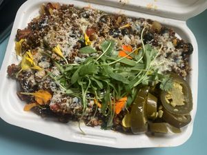 Taco salad at Veggies N'at in Pittsburgh