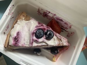 Crepe cake at Veggies N'at in Pittsburgh