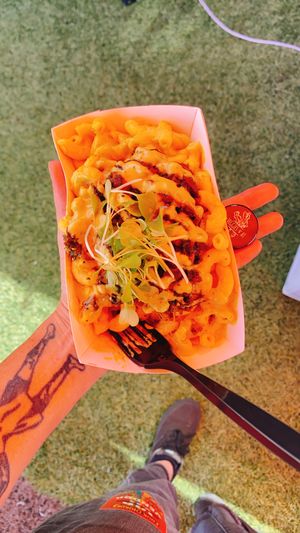 BBQ Mac n Cheese  at Veggies N'at in Pittsburgh