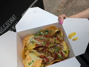 Nachos at Veggies N'at in Pittsburgh