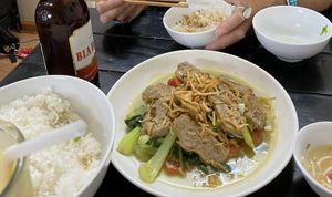 This was the one dish we ordered to share.  at Katze Vegan & Vegetarian  in Hanoi