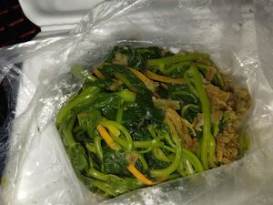 Squash with garlic  #Veganuary at Katze Vegan & Vegetarian  in Hanoi