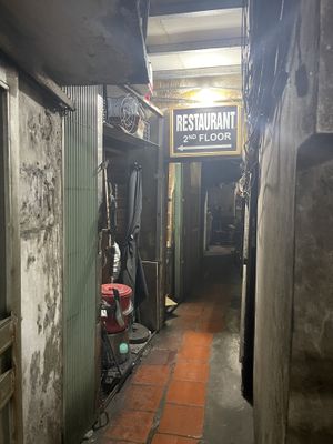 Entry part two  at Katze Vegan & Vegetarian  in Hanoi