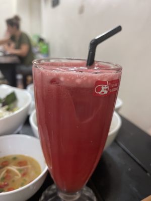 Pure watermelonjuice  at Katze Vegan & Vegetarian  in Hanoi