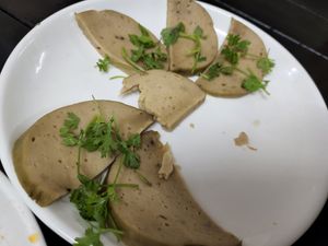 Vegan sausage at Katze Vegan & Vegetarian  in Hanoi