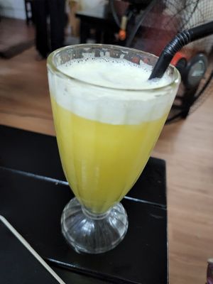 Pineapple shake at Katze Vegan & Vegetarian  in Hanoi