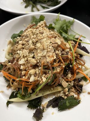 Banana flower salad  at Katze Vegan & Vegetarian  in Hanoi
