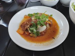Sườn Với Sốt Dứa at Katze Vegan & Vegetarian  in Hanoi