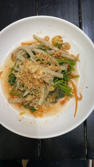 Vegan pork with vegetables  #Veganuary at Katze Vegan & Vegetarian  in Hanoi