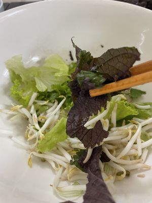 Lovely side salad  #Veganuary at Katze Vegan & Vegetarian  in Hanoi