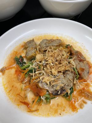 Vegan chicken and vegetables   at Katze Vegan & Vegetarian  in Hanoi