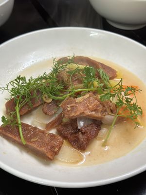 Vegan ribs in a pineapple sauce   at Katze Vegan & Vegetarian  in Hanoi