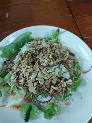 Banana flower salad at Katze Vegan & Vegetarian  in Hanoi