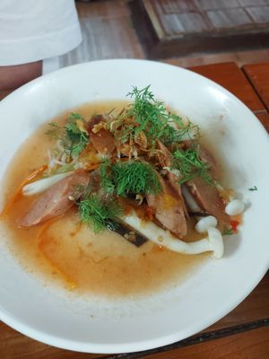 Sausage & mushroom at Katze Vegan & Vegetarian  in Hanoi