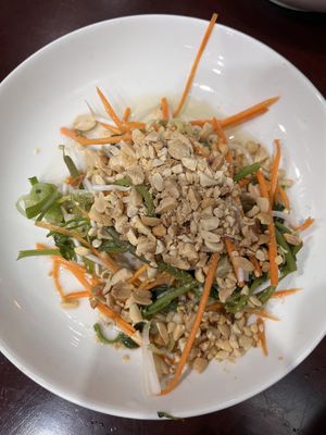 morning glory salad  at Katze Vegan & Vegetarian  in Hanoi