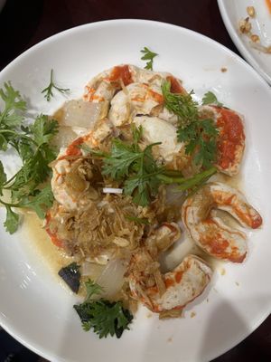 Vegan Prawns in garlic sauce   at Katze Vegan & Vegetarian  in Hanoi