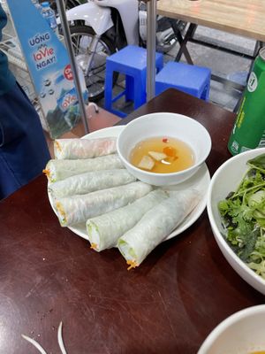 Fresh spring rolls   at Katze Vegan & Vegetarian  in Hanoi
