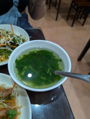 pak choi soup at Katze Vegan & Vegetarian  in Hanoi