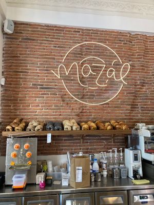  at Mazál Bagels & Café in Madrid