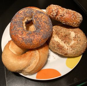  at Mazál Bagels & Café in Madrid