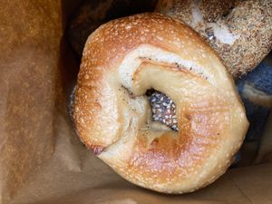  at Mazál Bagels & Café in Madrid